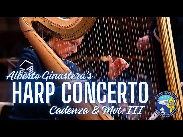 "Harp Concerto Op. 25 Cadenza & Mvt III" - by Alberto Ginastera