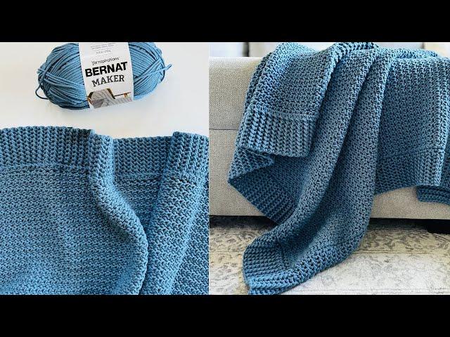 How to Crochet the Seaside Throw