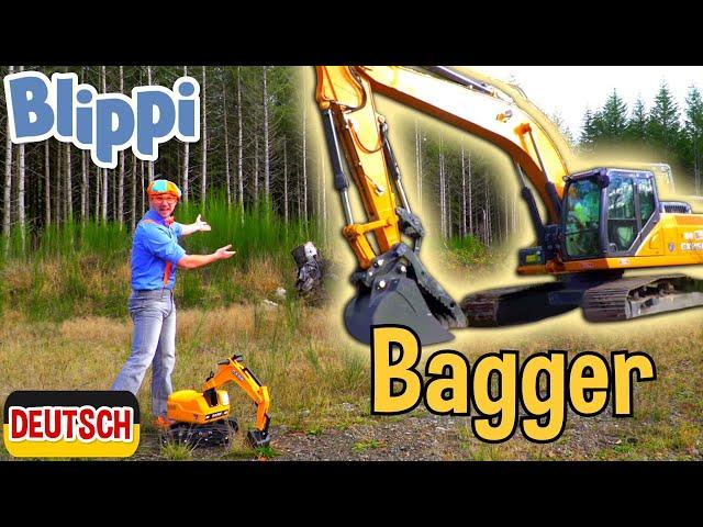 Blippi Deutsch - Blippi besucht eine Baustelle | Abenteuer und Videos für Kinder