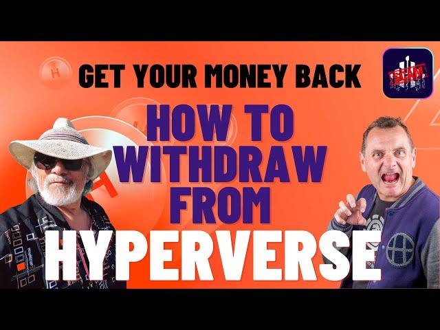 How to withdraw from HyperVerse - The Full Process Explained Easy by Step by investor Marc GARDINER
