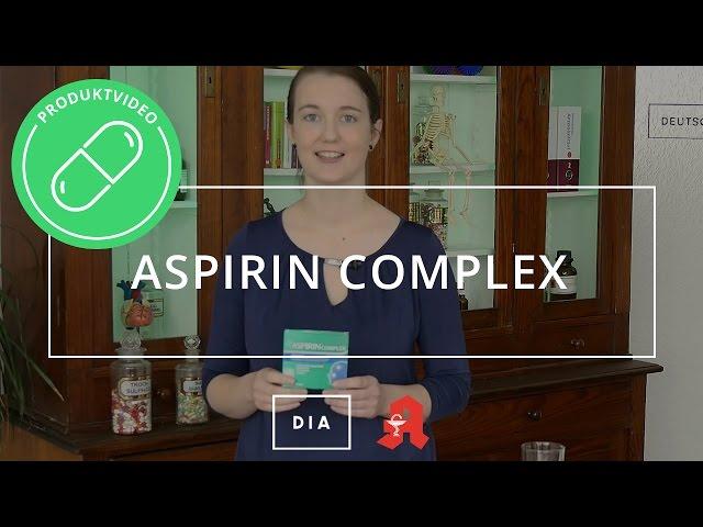 Aspirin complex - Anwendung und Dosierung  Deutsche Internet Apotheke