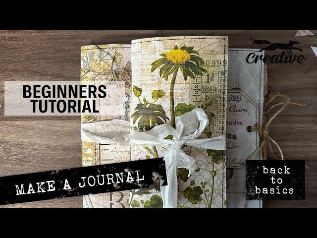 Beginners Junk Journal Tutorial: Easy to Follow