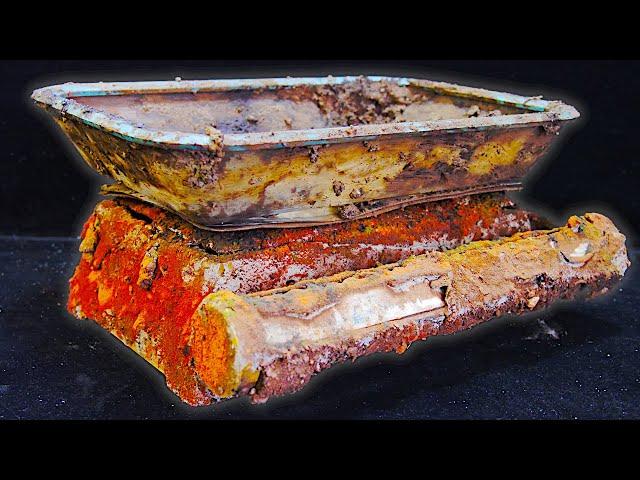 Extremely Destroyed Rusty Scale Restoration