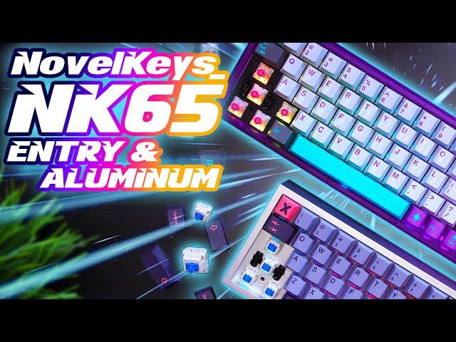 NovelKeys NK65 Entry and Aluminum Review: Press F5 to Refresh Cart!