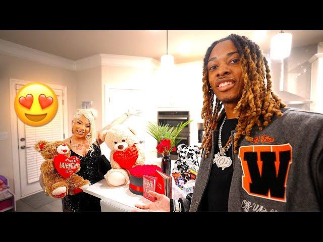 WE SUPRISED EACH OTHER FOR VALENTINES DAY!!