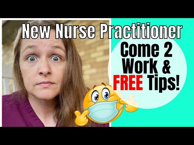 FAMILY NURSE PRACTITIONER DAY IN THE LIFE / COME TO WORK WITH ME / NEW NP'S MUST-SEE! AmandaMarieNP