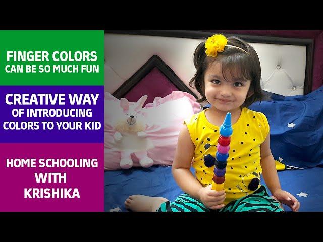 Learning Colors Can Be So Much Fun With Krishika