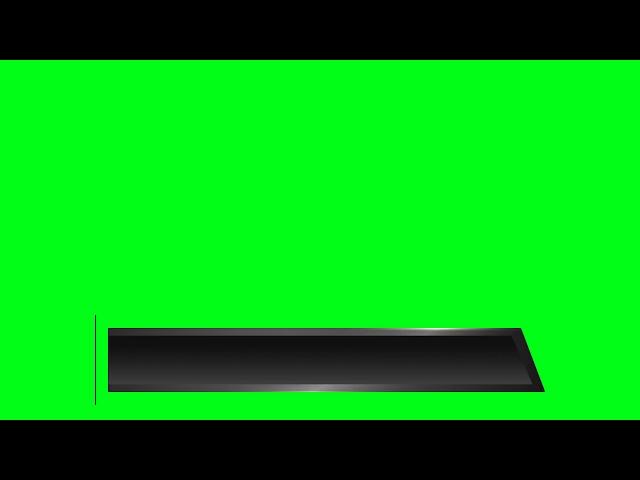 Free Lower Third Green Screen Animasi #10