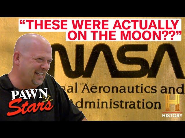 Pawn Stars: Top 4 MIND-BLOWING Items from NASA!