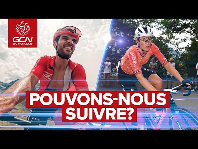 A quelle vitesse grimpent les pro du Tour de France Femmes ? GCN vs Demi Vollering