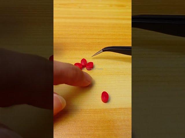 super easy paper quilling flowers #paperquilling #papercraft #botanical #diy #flowers