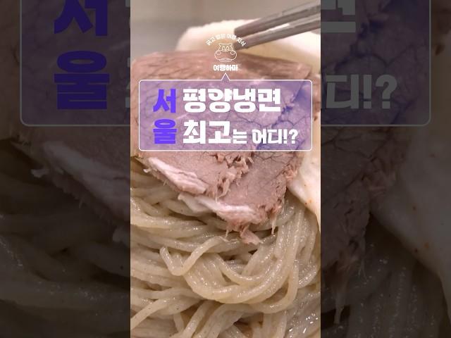 서울 3대 평양냉면 그리고..날씨는 중요하지 않다.