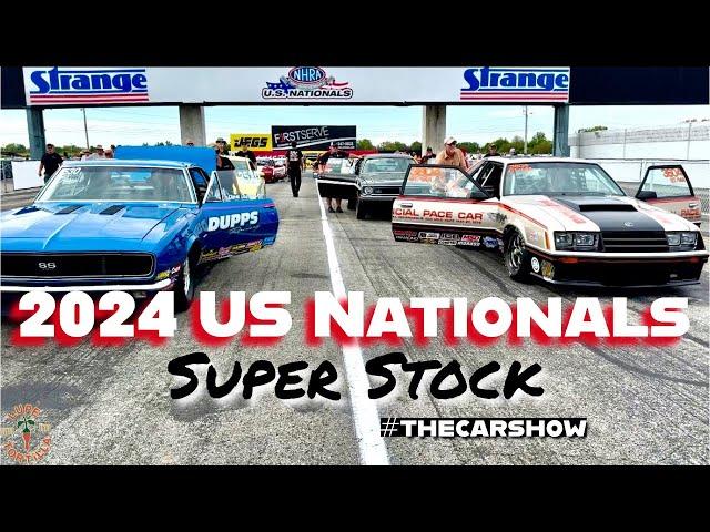 2024 Indy US Nationals Super Stock NHRA Drag Racing 70th Annual Classic Muscle Cars Qualifying Class