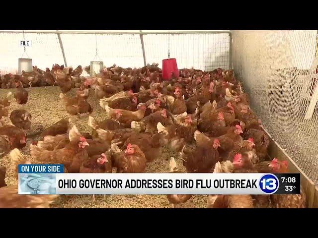 Governor DeWine addresses bird flu outbreak in Ohio