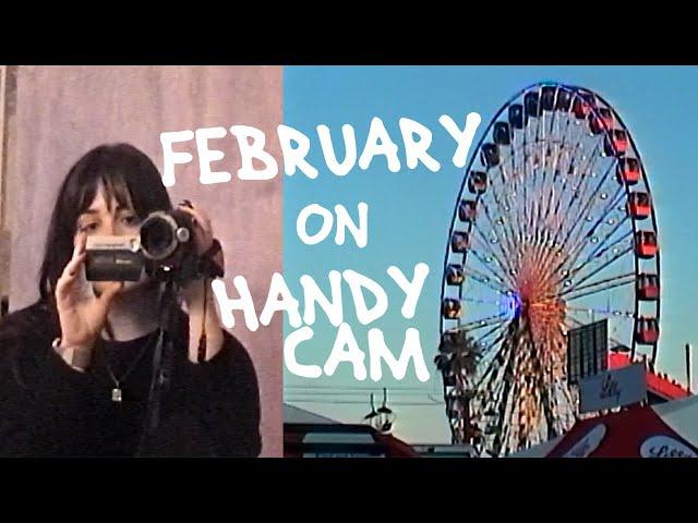 filming on the old family handycam | february diary