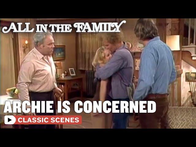 Archie Thinks Gloria Will Cheat On Mike With Their Artist Friend | All In The Family