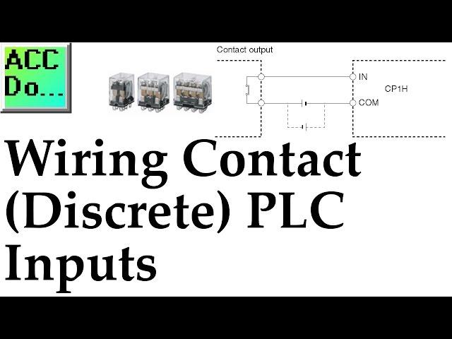 Wiring Discrete PLC Inputs