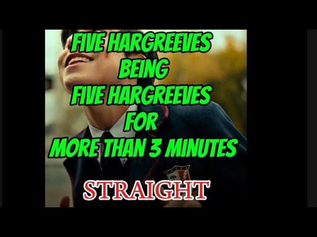 Five Hargreeves being himself for more than 3 minutes ​⁠(vids from @daniyalive)