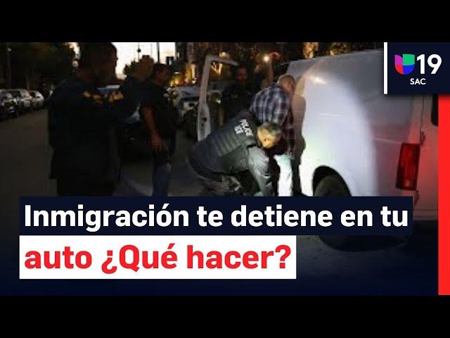 ¿Qué hacer si te detiene un agente de inmigración en tu auto? Esto dice un abogado