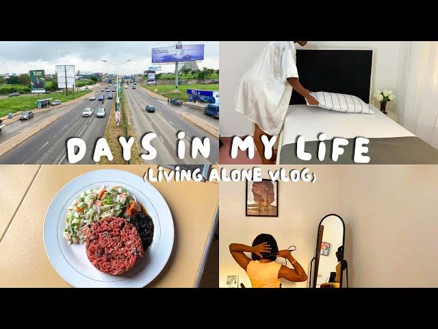 Vlog: Life of a Homebody | Living Alone | In Ghana | Love on Life