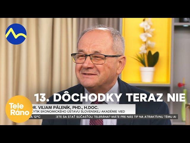 13. dôchodky až v roku 2024 - prečo a pre koho sú? | Teleráno