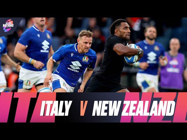 Italy v New Zealand | Match Highlights | Autumn Nations Series