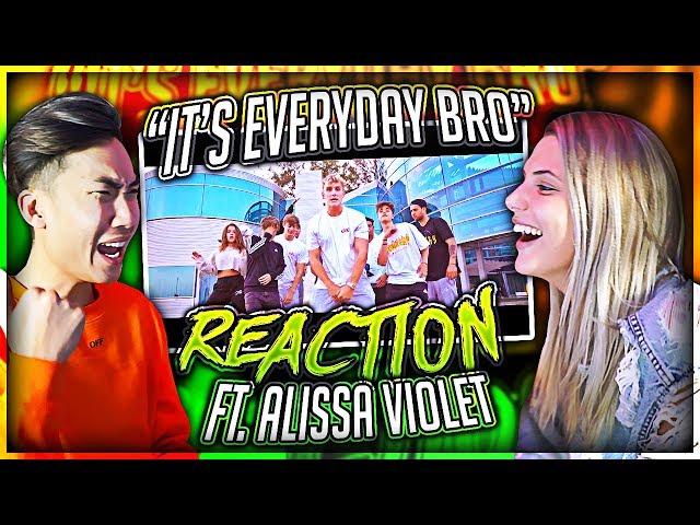 Reacting to Jake Paul's Song With His EX Girlfriend (Alissa Violet)