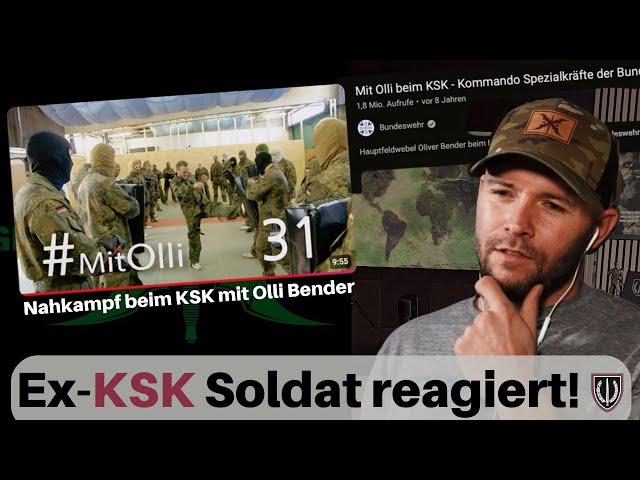 EX-KSK Soldat reagiert auf " Olli beim KSK" 