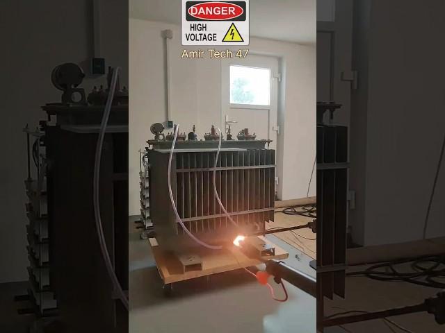 Testing High Voltage transformer #electric #explore #ytshorts #viral