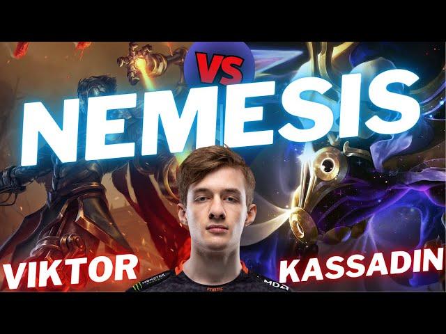 NEMESIS | VIKTOR VS KASSADIN | MID GAMEPLAY | Patch 14.24 / Season 14 | #LeagueofLegends