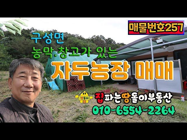 김천자두밭/김천자두농장/김천부동산/김천시 구성면  금평리 자두농장과 농막