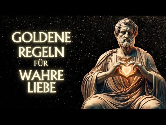 WIE DU eine GLÜCKLICHE und HARMONISCHE BEZIEHUNG führst | 7 Regeln | Stoizismus