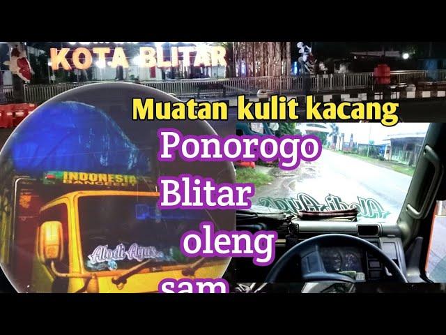 Full oleng truk muat kulit kacang || malam hari / hengki yayan22