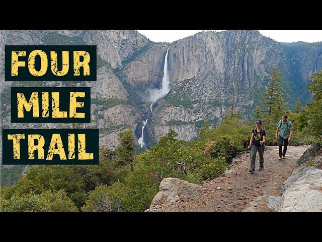 The Incredible FOUR MILE TRAIL to GLACIER POINT // Yosemite National Park #hiking #hike #yosemite