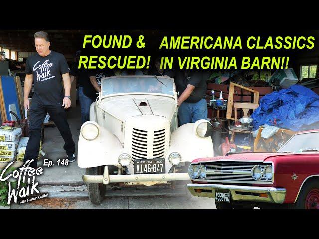 FOUND & RESCUED: AMERICANA CLASSICS IN VIRGINIA BARN!!