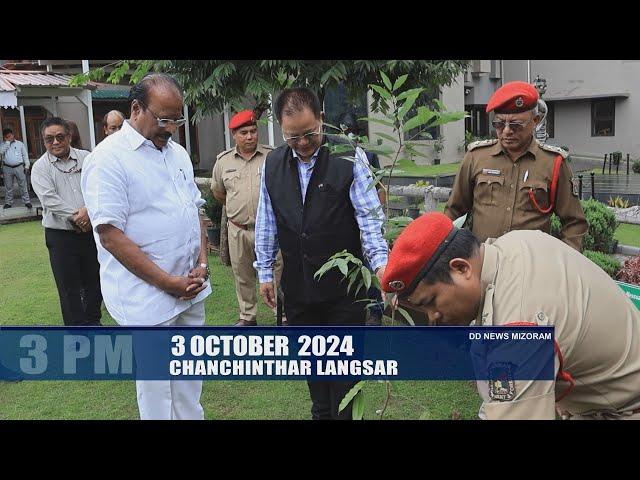 DD News Mizoram - Chanchinthar Langsar | 3 October 2024 | 3 PM