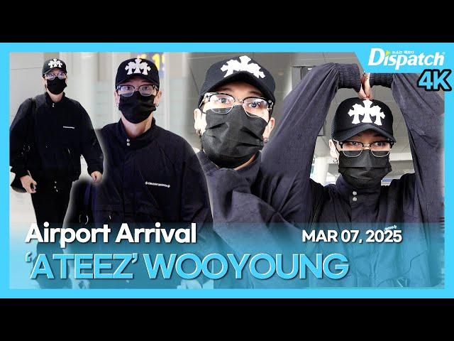 'ATEEZ' WOOYOUNG, Incheon International Airport ARRIVAL