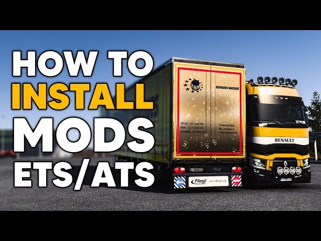 How to Install Mods in ETS2/ATS (2024)