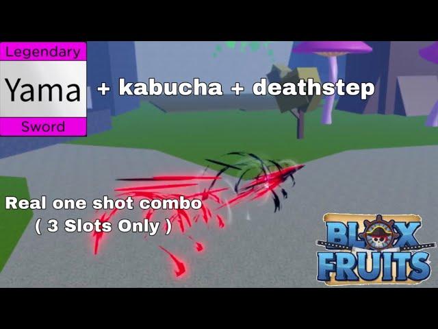 How to one shot combo with yama sword (UPDATE 15) | Blox Fruit