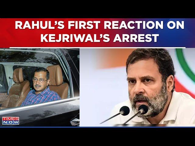 Rahul Gandhi Assures AAP Of Congress' Support, Speaks To Delhi CM's Family Members | Kejriwal Arrest