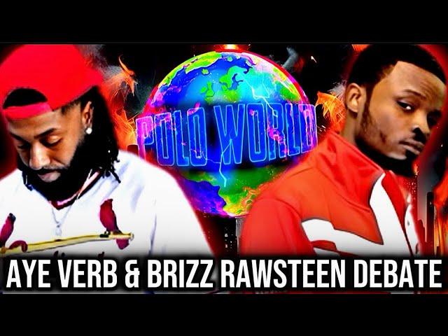 AYE VERB & BRIZZ RAWSTEEN HEATED DEBATE ABOUT HITMAN | “DID YOU MAKE UP WITH MURDA MOOK” 