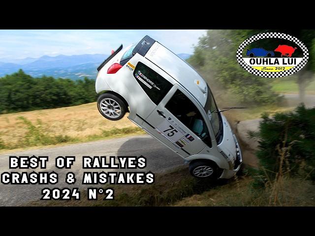 Best of Rallyes Crashs & Mistakes 2024 N°2 + Archives by Ouhla Lui