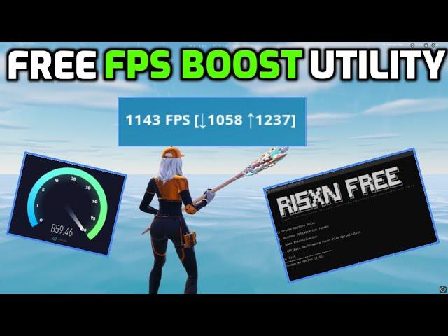 *ULTIMATE* Free Fortnite FPS boost Pack  (Boost Fps, Lower Delay & Lower Ping)