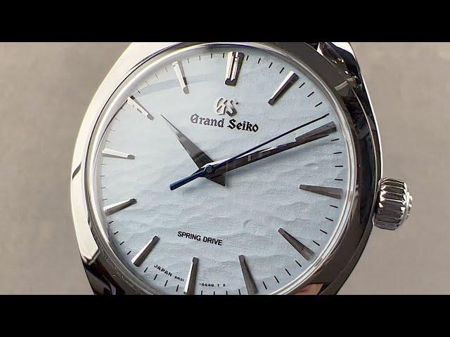 Grand Seiko Elegance Spring Drive 'Omiwatari' Dial SBGY007 - Grand Seiko Watch Review