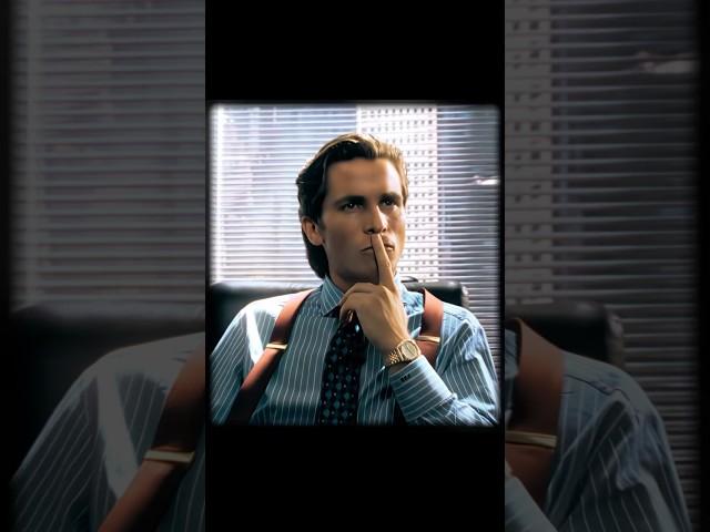 You can always be thinner,look better | American psycho edit | Crazy frog - Axel F | #edit #shorts