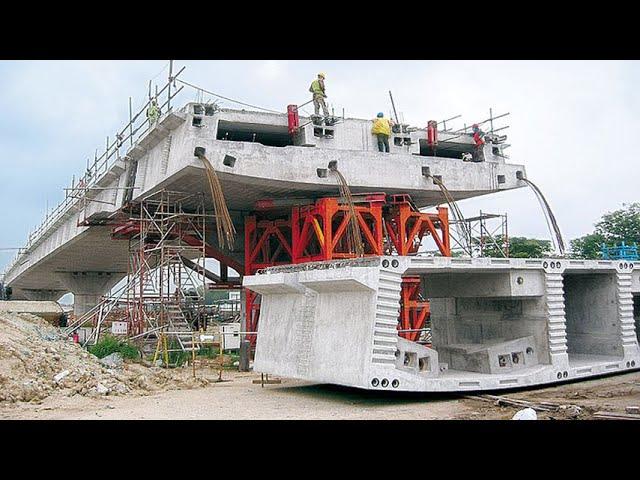 Incredible Fastest Bridge Construction Technology - Biggest Crane Heavy Equipment Machines Working