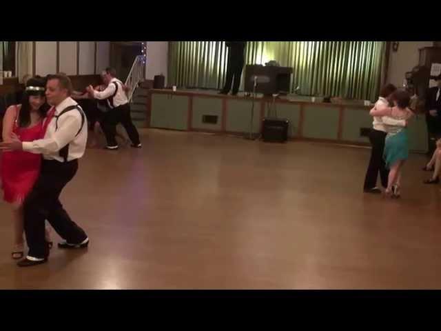 Performances Group mobsters and Molls Milonga 2015