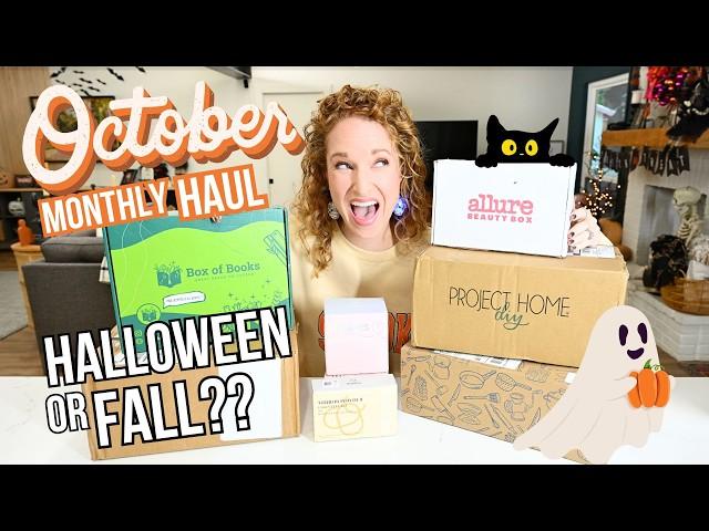 Monthly Subscription Box Haul for October 2024