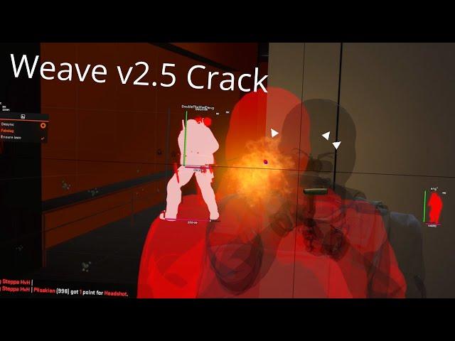 Weave.su v2.5 Crack Highlights Free HvH Cheat + DLL/CFG/JS