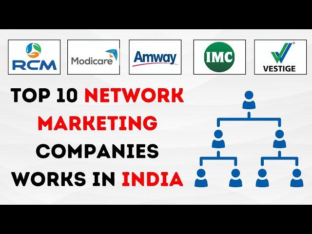 Top 10 Network Marketing Companies in India Updated List of 2024 | Direct Selling Companies in India